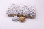 Star bows 5 cm matt  40 pcs.