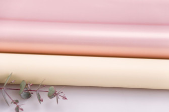 Плівка матова двостороння 248 Beige + Rose Gold