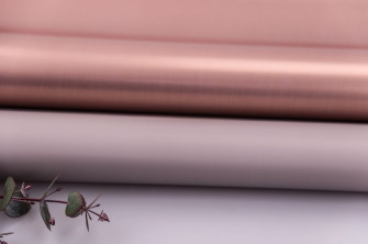 Пленка матовая  двосторонняя 60 × 60 см Pink gold 129 Grey