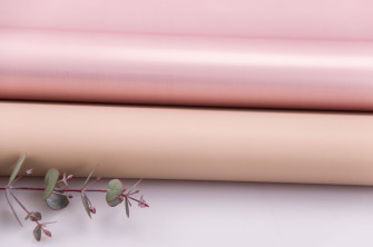 Плівка матова двостороння 60 × 60 см Pink gold 159 Light Brown