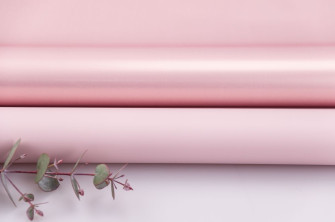Matte double sided film 60 × 60 cm. Pink gold  168 Icy Pink