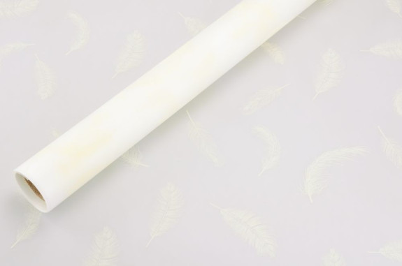 The film "Feathers" (yellow) is matte in a roll