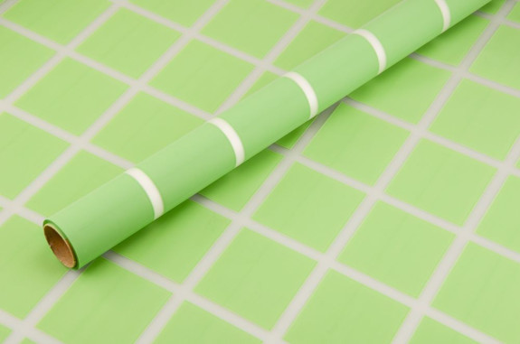 The film "Squares" (Vintage salad) is matte in a roll