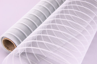 Grid veil "Strip" gray