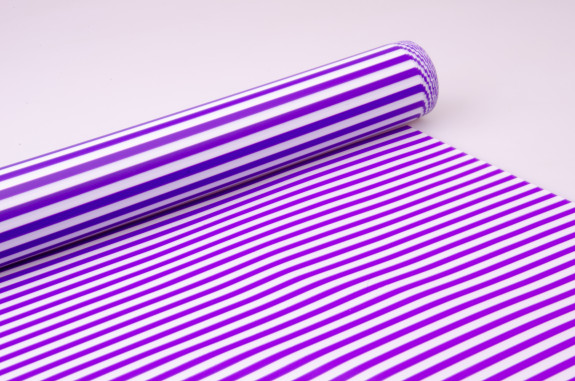 The film "Strips" (black) is matte in a roll