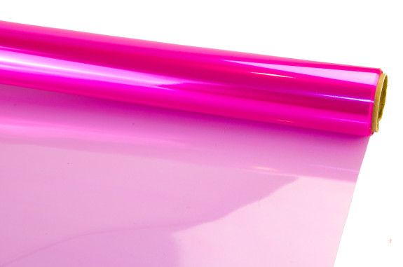 Пленка Colored Glass 0,7 * 10ярд Малина