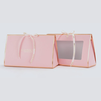 Paper package for flowers HB.CHB-164 Pink