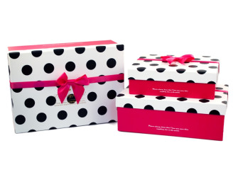 Set of boxes for gifts from 3 pieces 91307-9