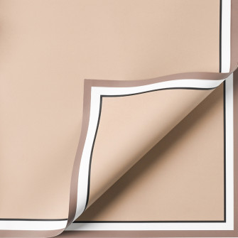 Matte film in sheets "White border" P.JYXK-13 Desert Fog