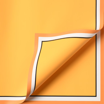 Плівка матова в листах "Біла кайма" P.JYXK-15 Orange