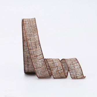 Jute tape 2.6cm x 18 yards P.XQX-152 Coffee