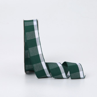 Textile tape in a cell 2.6cm x 18 yards R.BGL-091 Emerald