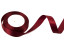 Cтрічка сатинова 2cм х 25ярд Бордо 48
