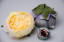 Beads of peony flowers beige