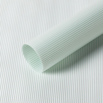 Matte film in a roll of 0,6 x 9 m "Vintage strips" S.WMX-08 Pastel Green