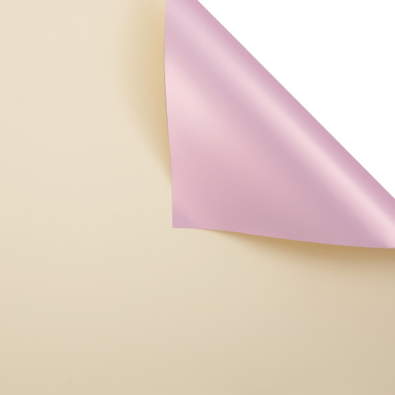 Плівка матова двостороння 248 Beige + Rose Gold