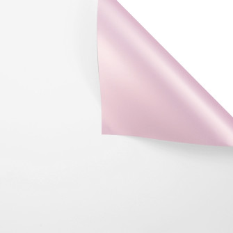 Плівка матова двостороння 60 × 60 см P.MGOY 118 White + Rose Gold