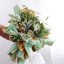 Пленка матовая в листах с золотыми вставками S.SJLJ Pastel Green
