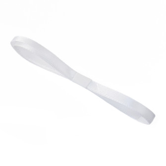 Satin ribbon 5mm x 25yards White 1