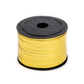 Polypropylene tape "Metal" of 5 mm x 90 m 71 gold