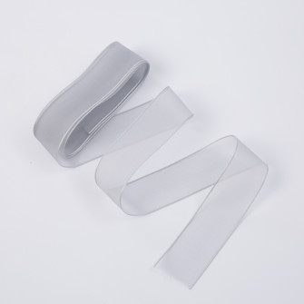 Organza ribbon 26mm x 20yards 123 Dusty Silver