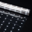 Transparent film with drawing of 70 cm x 250 cm "White stars"
