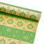 New Year's Kraft paper 70 cm x 8 yards "Christmas Toys" Green