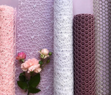 Mesh, organza