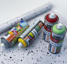 Glitter, paint for flowers