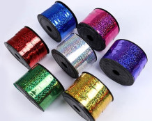 Tape polypropylene 5 mm x 90 m "Metal, Hologram, Mother-of-pearl"