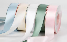 Double-sided satin ribbon 2.5cm x 50yards