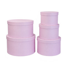 Set of 5 round boxes
