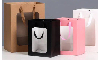 Paper bags with window